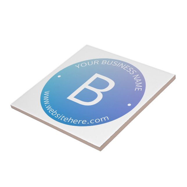 Blått och Lila i figursättningspanel med redigerba Kakelplatta (Sidan)