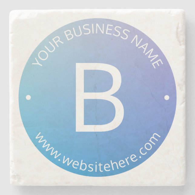 Blått och Lila i figursättningspanel med redigerba Stenunderlägg (Framsidan)