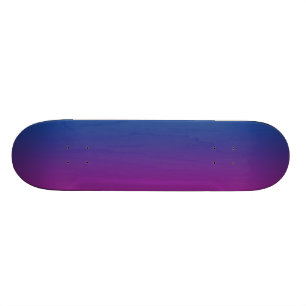 Blått och lilor skateboard bräda 19,5 cm
