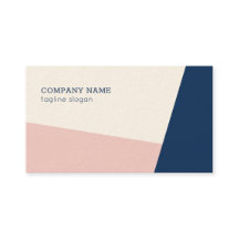 Blått och Rosa Geometriskt