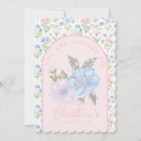 Blått och Rosa GrandMillennium Blommigt Sweet 16