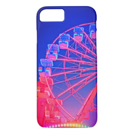 Blått och rött färjehjul