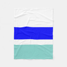 Blått och skalat fleecefilt