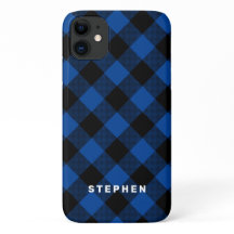 Blått och svart buffel-Personlig