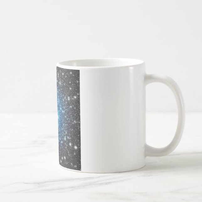 Blått och svart Galaxy Kaffemugg (Höger)