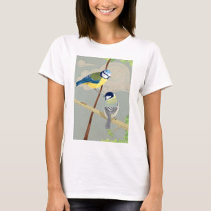 Blått och talgoxe t shirt