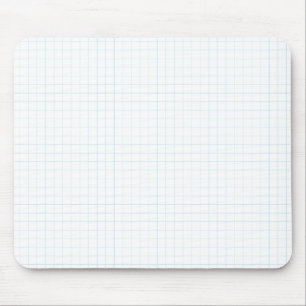 Blått- och vitgrafpapper musmatta