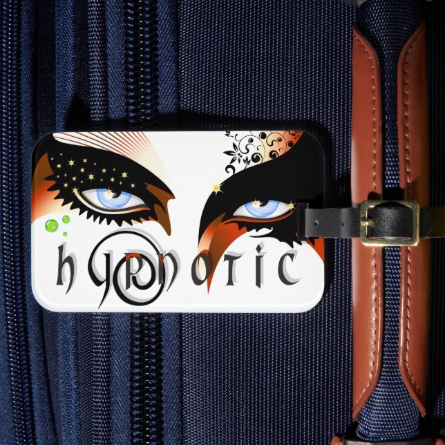 Blått Öga Mode Maka till Bagagebricka (Framsida Insitu 4)