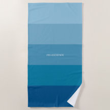 Blått Ombre