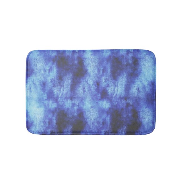 blått område badrumsmatta (Framsidan)