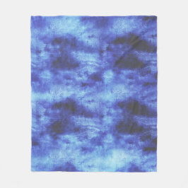 blått område fleecefilt