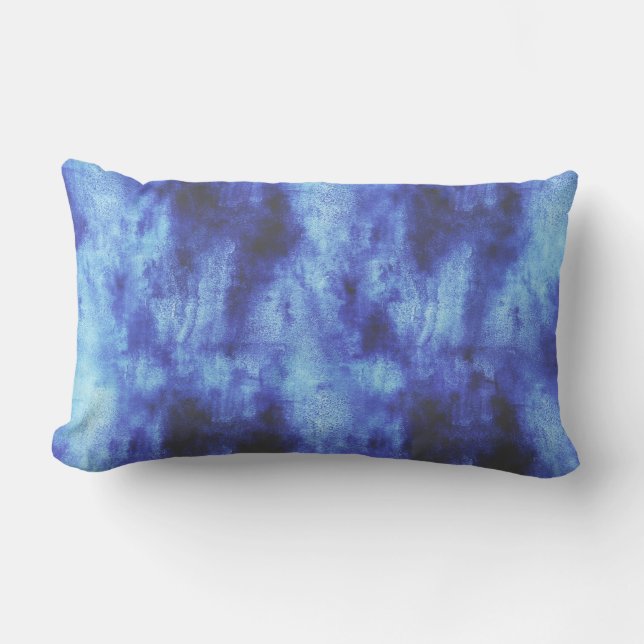 blått område lumbarkudde (Framsida)