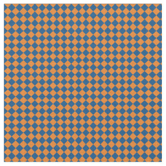 Blått- & orangeHarlequin Tyg