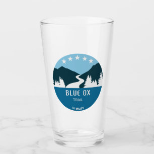 Blått Ox-spår Glaskopp