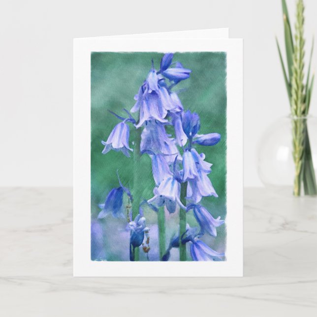 Blått på grönt kort (Framsida)