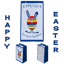 Blått påskägg, bunen anpassningsbar