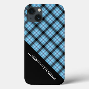 Blått Pbed/Black iPhone6 Case, Tuff, Personlig