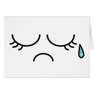 Blått Picadilly Hälsningskort