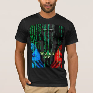 blått piller eller rött piller t shirt