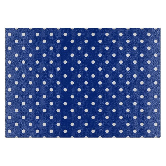 Blått Polka dots (Framsidan)