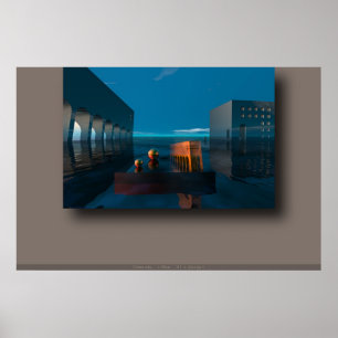 Blått… Poster