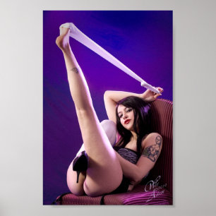 Blått Poster