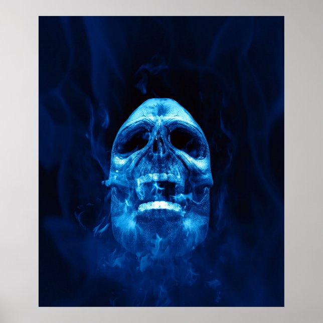 blått poster (Framsidan)