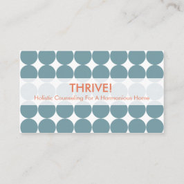 Blått pricker visitkortar visitkort