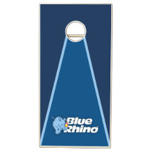 Blått Rhino Cornhole set