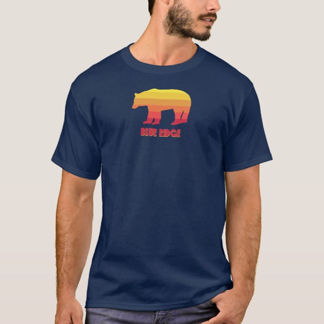 Blått ringben t shirt (Framsida)