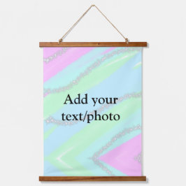 Blått rosa grönt glitter gnistra pastel lägg till