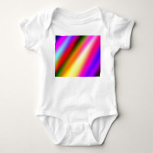 Blått rosa, vattenfärgsfärgad abstrakt, inkl. regn t shirt