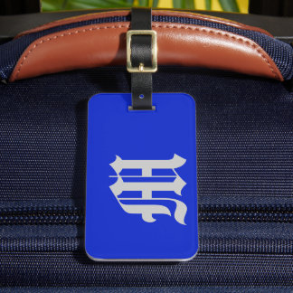 Blått Royal Bagagebricka