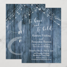 Blått rustikt trä & ljus att äga och hålla tätt in