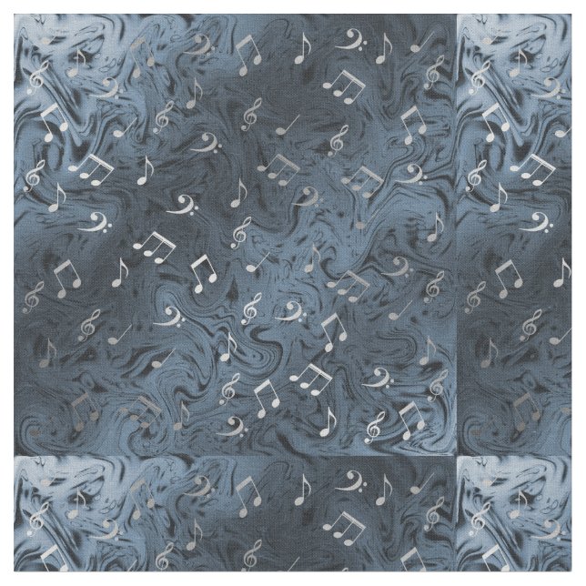 Blått silver Fabric, färglöst textilhus Tyg (Närbild)