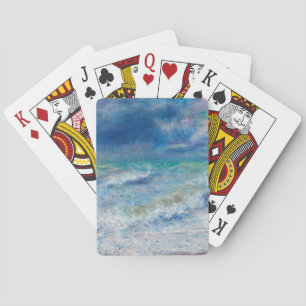 Blått Sjölandskap av Renoir Casinokort