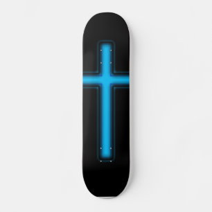 Blått Skateboard Kor