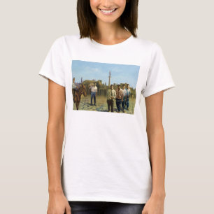Blått snör åt 1993 t-shirt