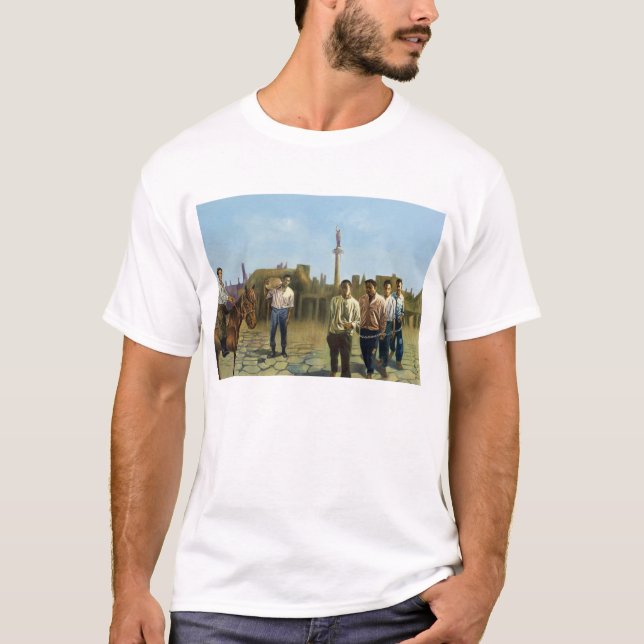 Blått snör åt 1993 tee (Framsida)