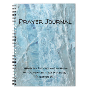 Blått Solid Sten Abstrakt Prayer Journal-bärbar da Anteckningsbok