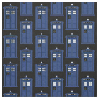 Blått som den brittiska polisen boxas tyg för