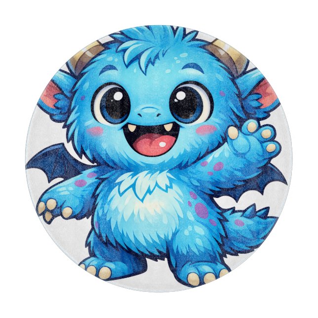 Blått Sött Monster (Framsidan)