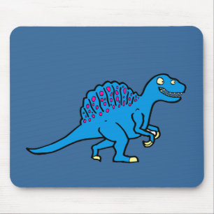 Blått Spinosaurus Musmatta