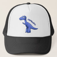 Blått T-Rex