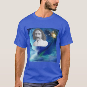 Blått T_shirt T Shirt