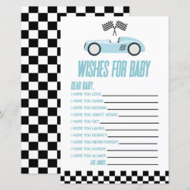 Blått Tävling-Önskemål för babyskor