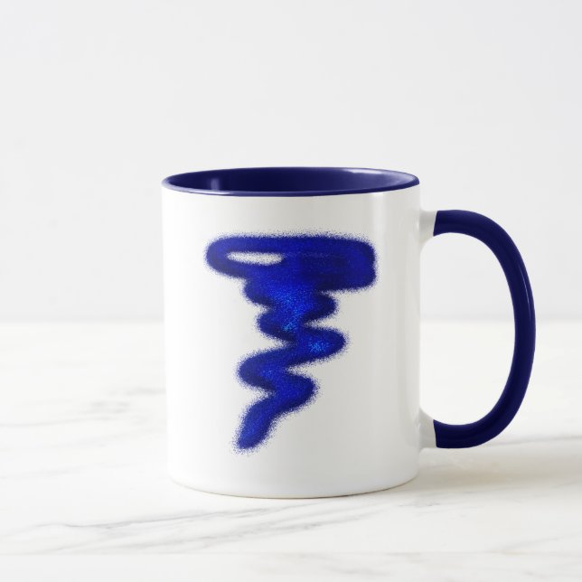 Blått Tornado Mugg (Höger)
