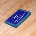 Blått trifold-nylon för företagsmärken<br><div class="desc">Trifold nylon som du kan anpassa för att lägga din verksamhet i namn. Du kan ge det till dina lojala kunder som ge. Ett presentobjekt med ditt företag namn för att bygga medvetenheten om varumärket namn. Ett tillbehör som du kan inkludera i marknadsföring-material för att marknadsföra ditt företag eller ge...</div>