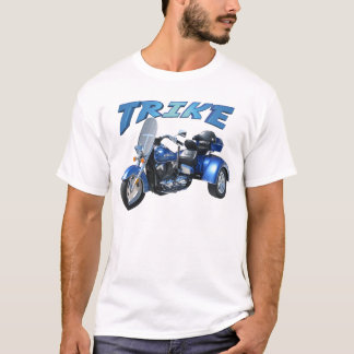 Blått Trike Tee Shirt