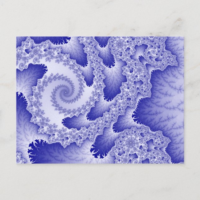 Blått Tunga-vykort Vykort (Framsida)